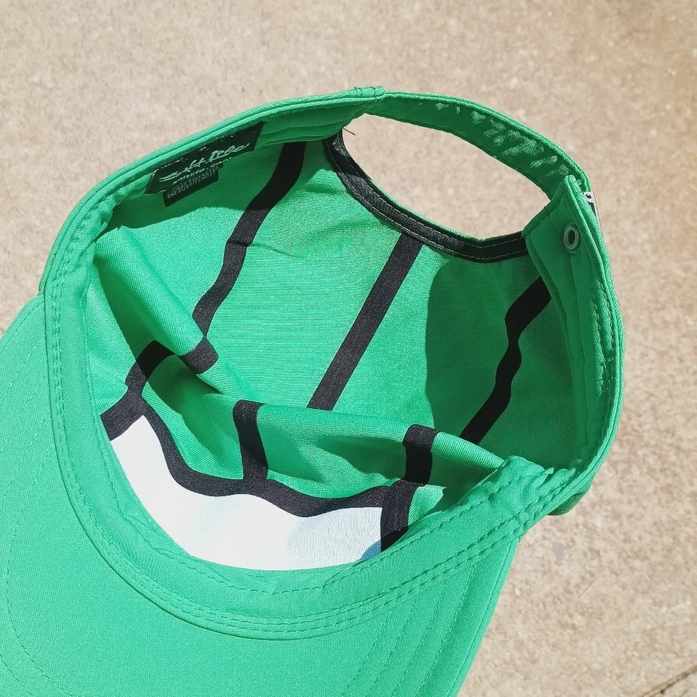 Salt Life Green Strapback Outdoors Hat